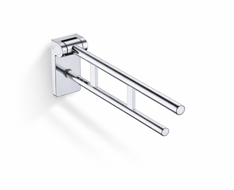Maniglione di sostegno per persone con disabilità Ø32 ribaltabile PREMIUM - 70 cm / acciaio inossidabile lucido