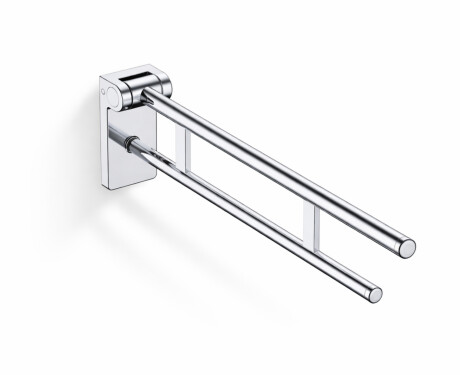 Maniglione di sostegno per persone con disabilità Ø32 ribaltabile PREMIUM - 80 cm / acciaio inossidabile lucido