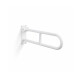 Maniglione di sostegno per persone con disabilità Ø32, ad arco, ribaltabile, modello STANDARD - 60 cm / acciaio inossidabile, bianco opaco #1