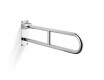 Maniglione di sostegno per persone con disabilità, Ø32, ad arco, ribaltabile, modello STANDARD - 70 cm / acciaio inossidabile lucido