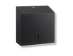 Distributore per asciugamani di carta piegati a V (dimensioni massime della risma: 25x11,5x24 cm) serie R1 / acciaio inossidabile nero opaco