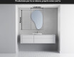 Specchio da bagno LED di forma irregolare S221 #4