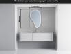 Specchio da bagno LED di forma irregolare S223 #5