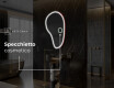 Specchio da bagno LED di forma irregolare S223 #6