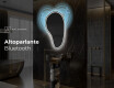 Specchio da bagno LED di forma irregolare S223 #7