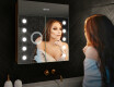 Armadietto Da Bagno Con Specchio e Illuminazione LED - L06 Emily 66,5 x 72cm #9