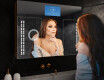 Smart Armadietto Da Bagno Con Specchio E Illuminazione LED - L55 Sarah 100 x 72cm #10