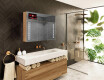 Smart Armadietto Da Bagno Con Specchio E Illuminazione LED - L55 Sarah 100 x 72cm #6