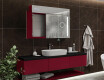 Armadietto Da Bagno Con Specchio e Illuminazione LED - L02 Emily 100 x 72cm #11
