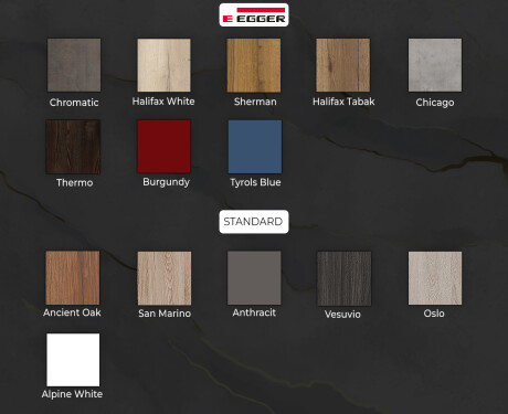 Mobile bagno sospeso con specchio LED L02 Emily 100 x 72 cm nel colore Rovere Antico #3