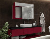Armadietto Da Bagno Con Specchio e Illuminazione LED - L55 Emily 100 x 72cm #11