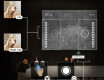 Armadietto Da Bagno Con Specchio e Illuminazione LED - L55 Emily 100 x 72cm #5