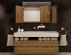 Armadietto Da Bagno Con Specchio e Illuminazione LED - L55 Emily 100 x 72cm #8