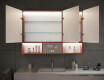 Armadietto Da Bagno LED Emma - a 3 Ante 100 x 72cm #12