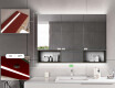 Armadietto Da Bagno LED Emma - a 3 Ante 100 x 72cm #7