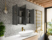 Armadietto Da Bagno LED - Clara 70 x 60cm #6