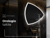 Specchio da bagno LED di forma irregolare T222 #7