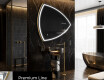 Specchio da bagno LED di forma irregolare T223 #4