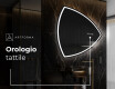 Specchio da bagno LED di forma irregolare T223 #7