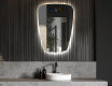 Specchio da bagno LED di forma irregolare Z221 #6