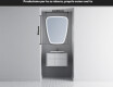 Specchi LED da parete forme particolari Z222 #3