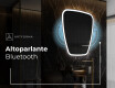 Specchio da bagno LED di forma irregolare Z222 #5