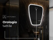 Specchio da bagno LED di forma irregolare Z222 #7