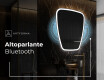 Specchio da bagno LED di forma irregolare Z223 #5