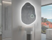 Specchio da bagno LED di forma irregolare E221 #10