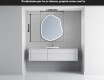 Specchio da bagno LED di forma irregolare E223 #5