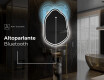 Specchio da bagno LED di forma irregolare E223 #7