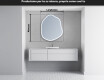 Specchio da bagno LED di forma irregolare E223 #4