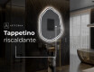 Specchio da bagno LED di forma irregolare E223 #9