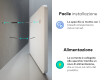 Specchio bagno con luce LED L143 #11