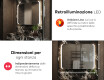 Specchio bagno retroilluminato LED L144 #5