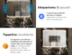 Specchio bagno con luce LED L145 #6