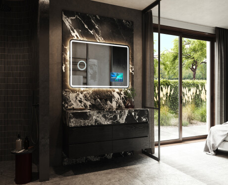 Specchio bagno con luce LED L147 #2