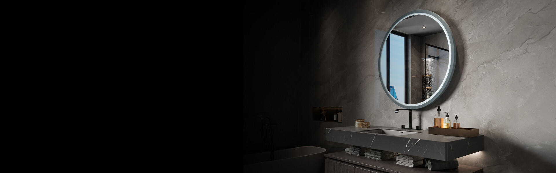 Specchi con cornice in MDF