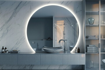 Specchi a mezzo cerchio